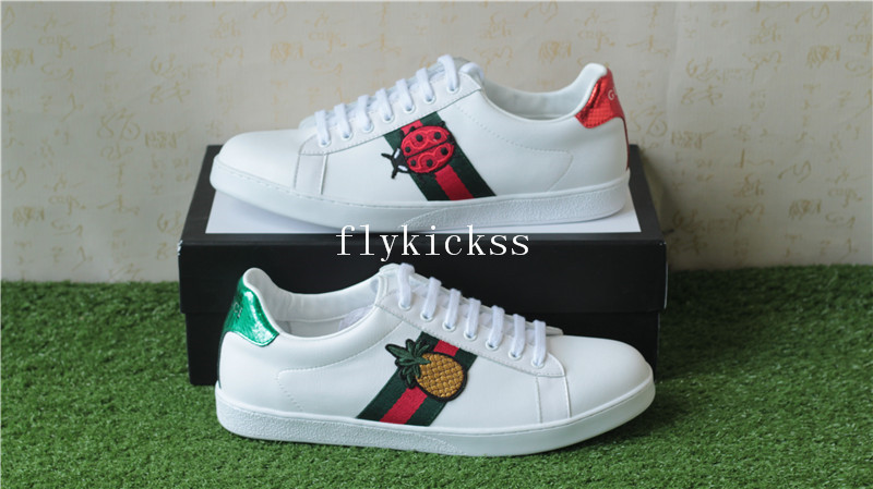 GC Ace Emboridered Sneaker Pinapple & Ladybug